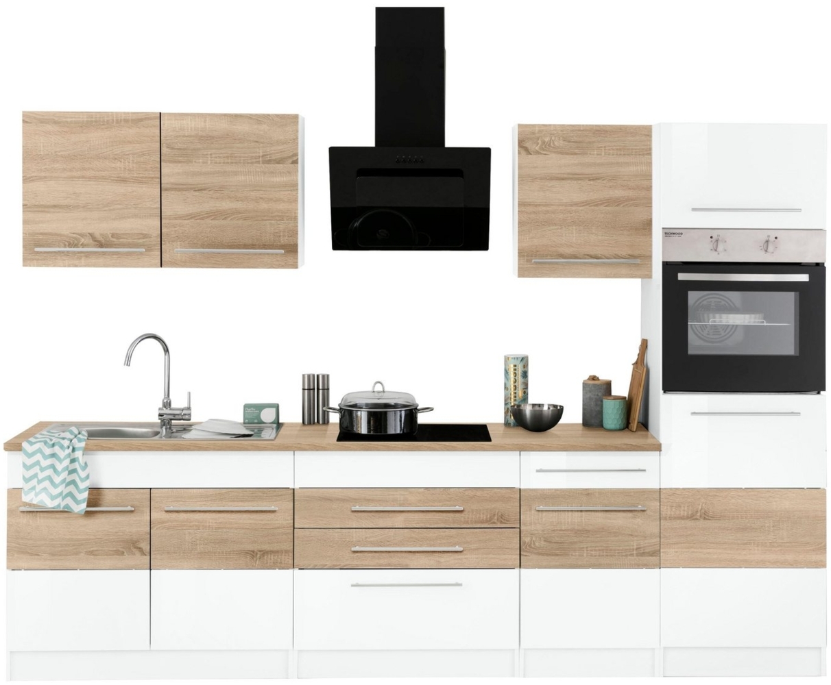 KOCHSTATION Küchenzeile KS-Trient, ohne E-Geräte, Breite 290 cm Bild 1