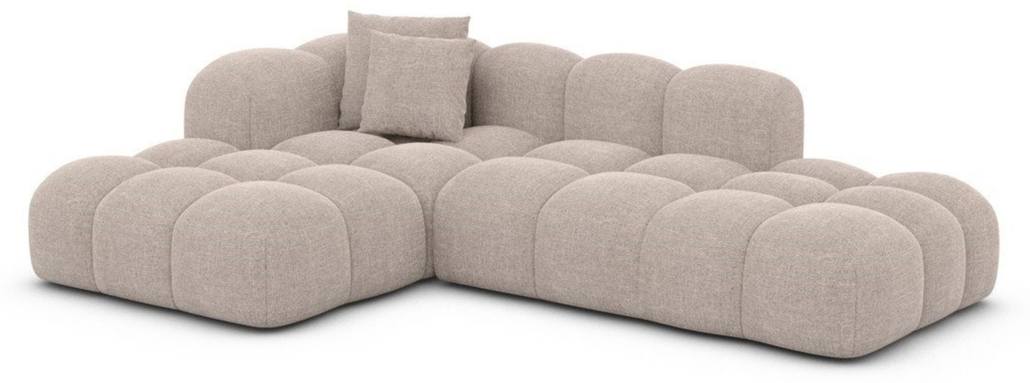 Sofa Dreams Ecksofa Stoff Eckcouch Modern Eck Couch Formentera L Form Lounge Samtstoff, Lounge-Sofa Bild 1