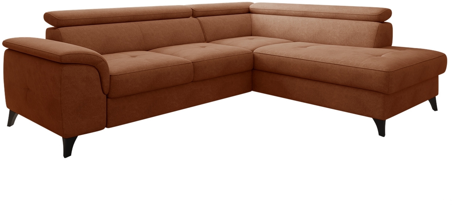 Ecksofa Asporiz (Farbe: Zetta 295, Seite: Rechts 2R-OT) Bild 1