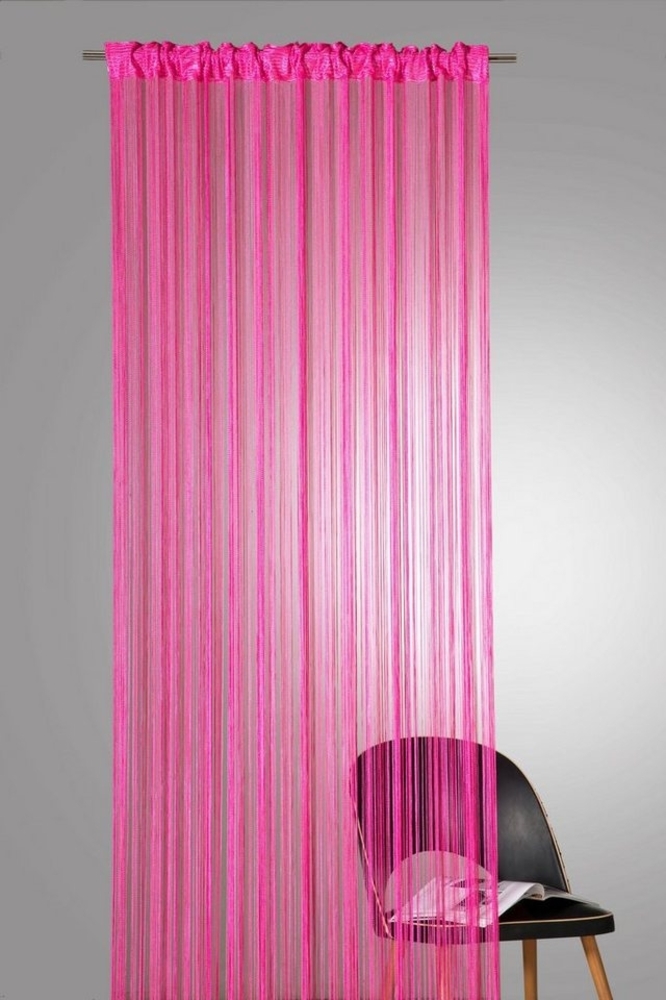 Weckbrodt Fadenvorhang Rebecca, Multifunktionsband (1 St), halbtransparent, Fadengardine, Gardine, Insektenschutz, transparent, kürzbar Bild 1