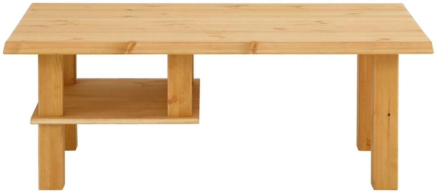 Home affaire Couchtisch Ixo, mit 1 Ablageboden, Breite 120 cm, aus masiver Kiefer, FSC® Bild 1
