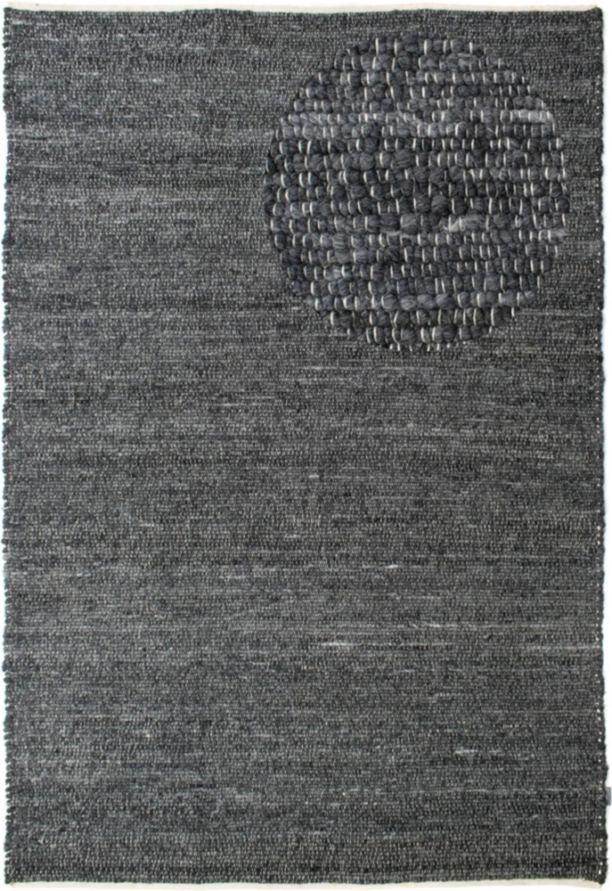 Morgenland Kelim Teppich - Trendy - Toska - rechteckig - 230x160 - Anthrazit Bild 1