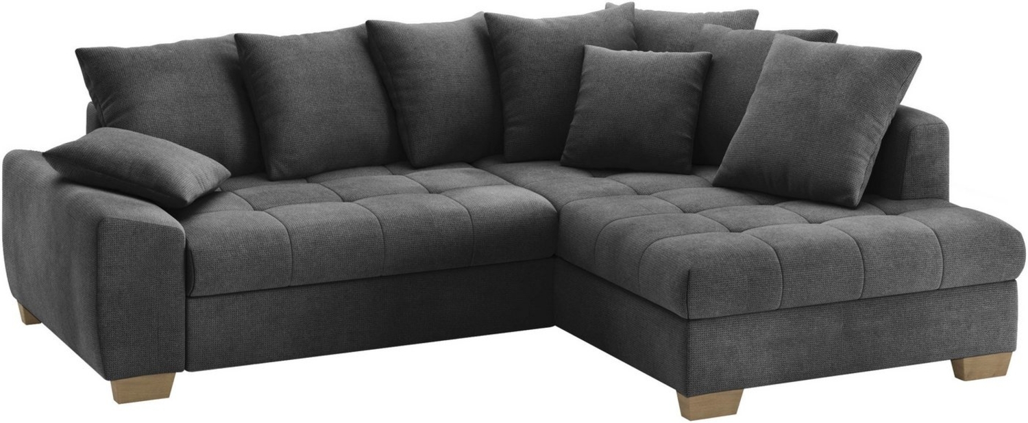 Mr. Couch Ecksofa Nikita II, L-Form, Wahlweise mit Kaltschaum, EasyBett, Bettkasten Bild 1