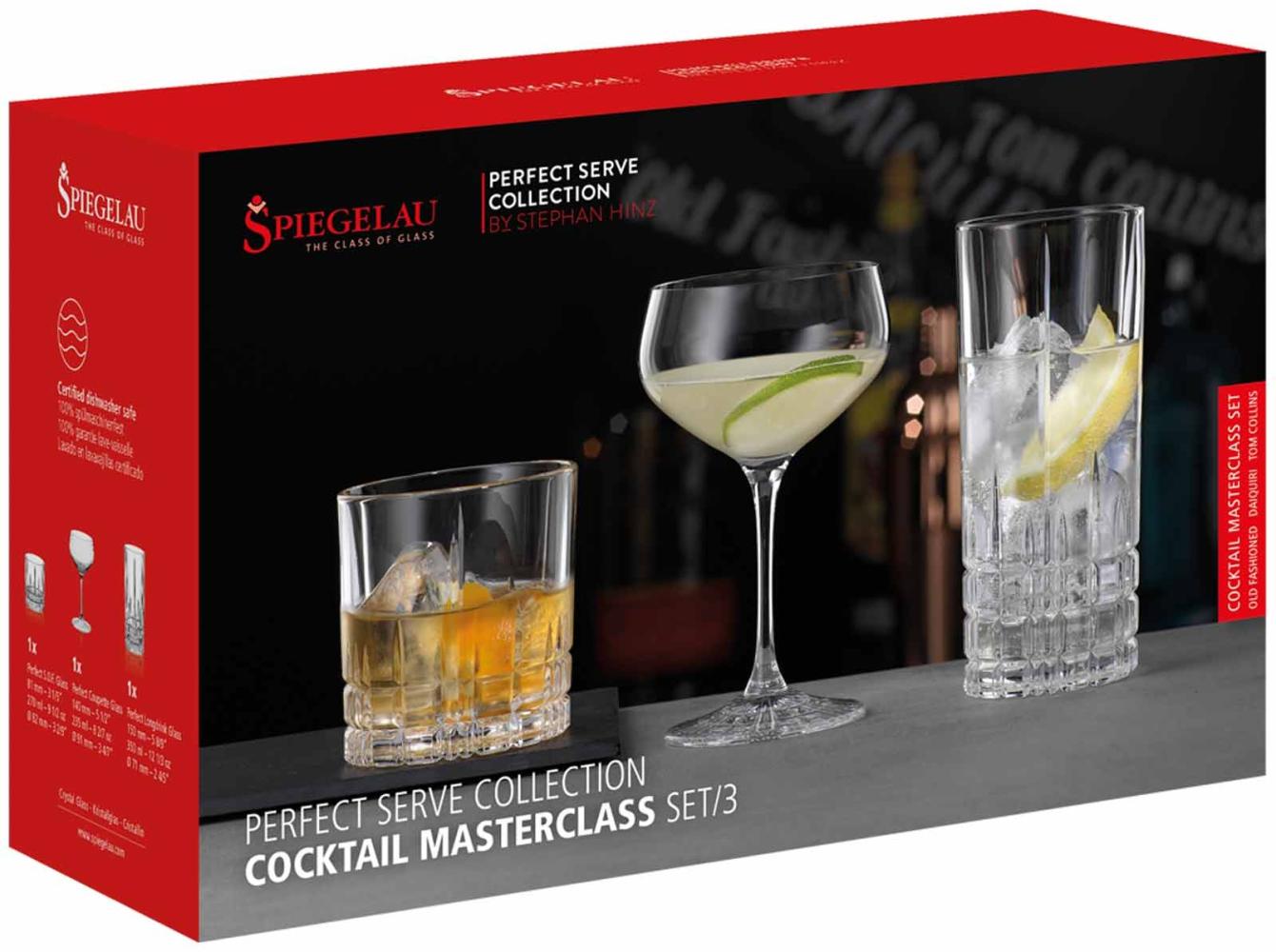 Spiegelau Perfect Serve Collection Cocktail Masterclass Set 3-teilig - A Bild 1