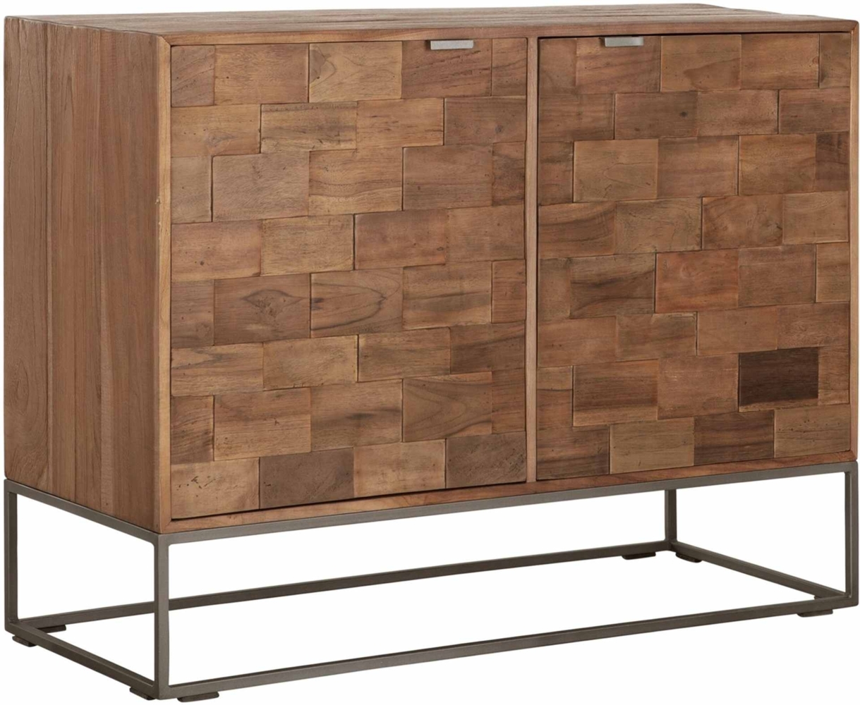 Sideboard Blockx aus Teakholz, 105 cm Bild 1