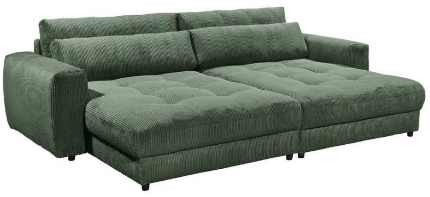 Ed exciting Design 'Barura' Big-Sofa, Rückenkissen, Nierenkissen, frei im Raum stellbar, Cord Bezug, 194 x 292 x 90 cm Bild 1