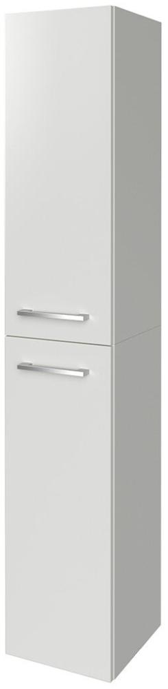 Fackelmann B.STYLE Hochschrank links, 30 cm breit, Weiß Bild 1