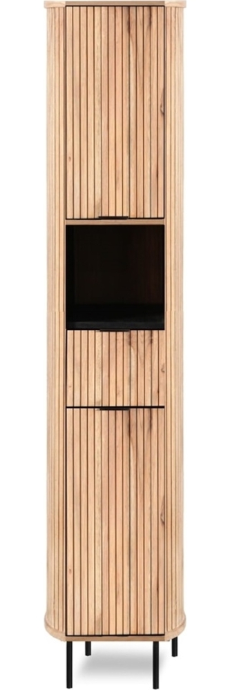 Badhochschrank 44x190cm 'Atlantic' Akazie massiv Bild 1