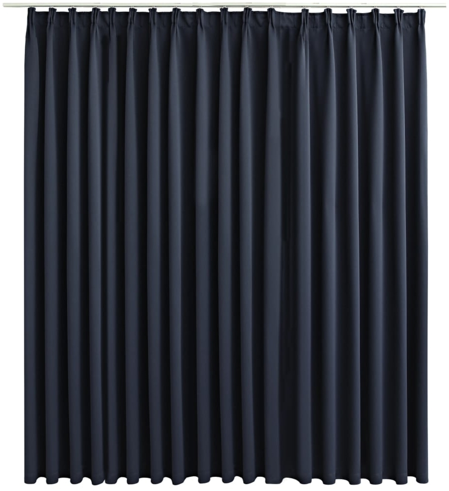 vidaXL Verdunkelungsvorhang mit Haken Anthrazit 290 x 245 cm 134425 Bild 1
