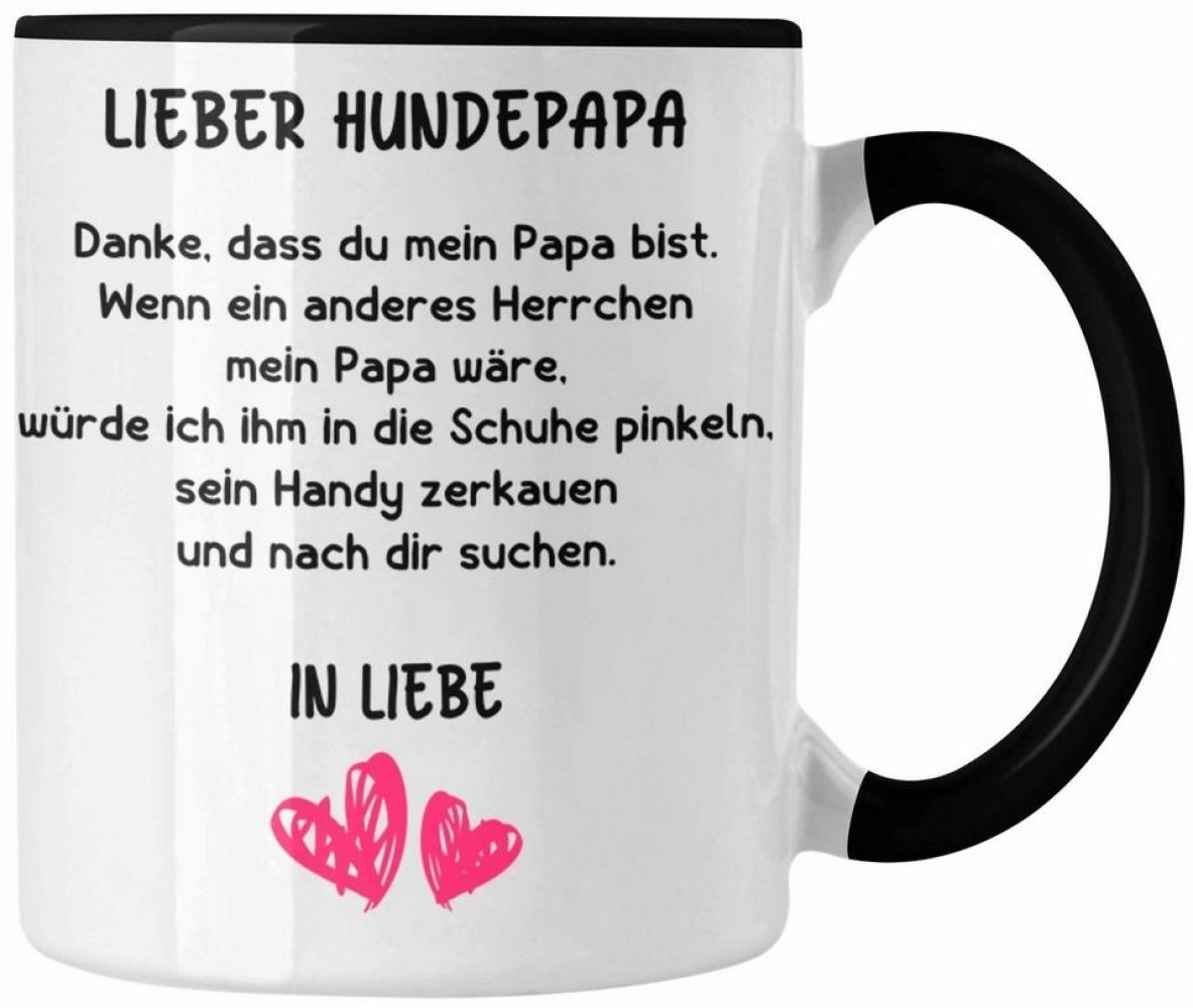 Trendation Tasse Trendation - Hunde Papa Geschenk Tasse mit Spruch für Hundepapa Bild 1