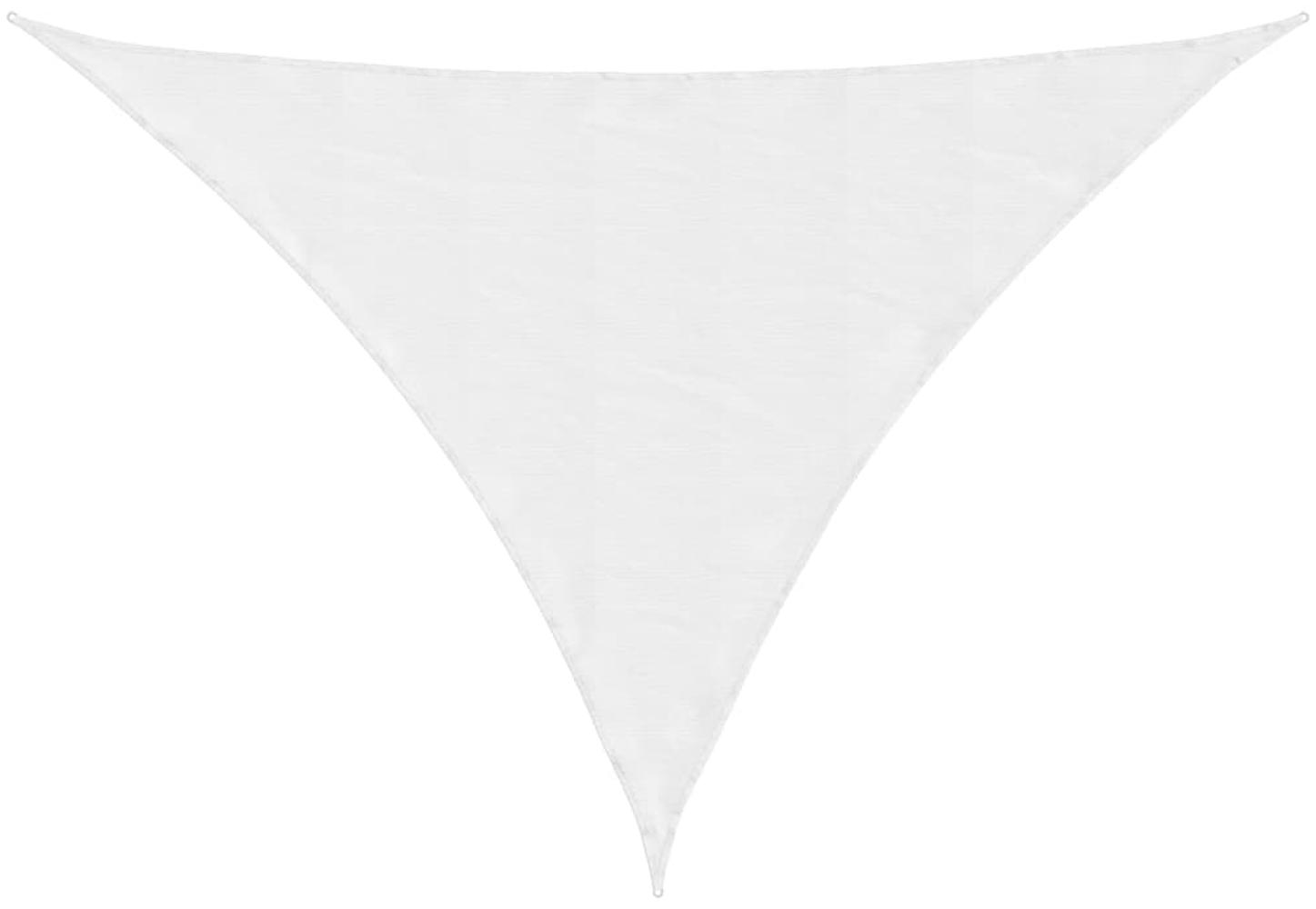 vidaXL Sonnensegel Oxford-Gewebe Dreieckig 3x4x4 m Weiß 135284 Bild 1