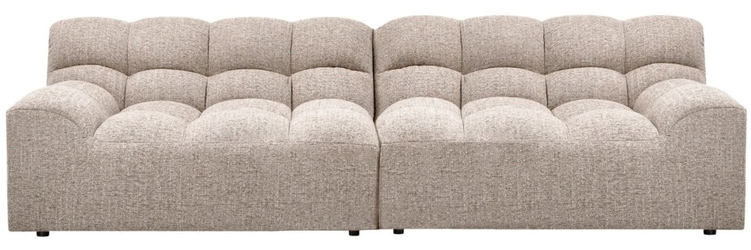 Sofa Allure aus Melange-Stoff, Natur Bild 1