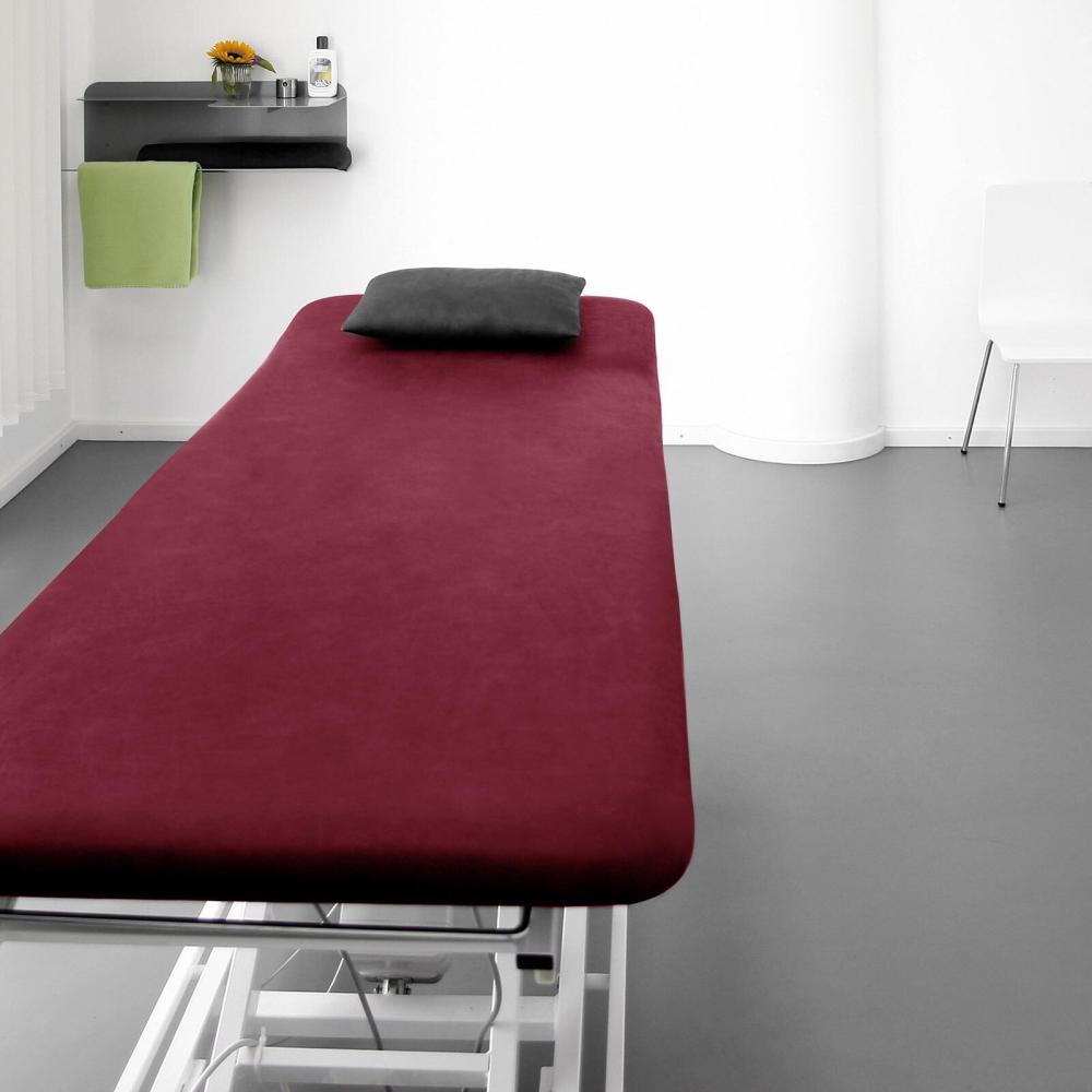 Traumschlaf Frottee Massageliegenbezug Therapieliegenbezug|ca. 80x190 cm| aubergineTraumschlaf Frottee Massageliegenbezug Therapieliegenbezug Bild 1