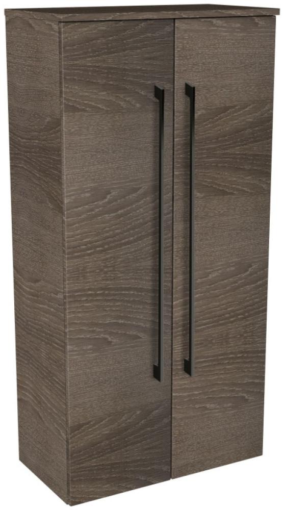 Lanzet Midischrank 60 cm, Dunkelbraun Bild 1