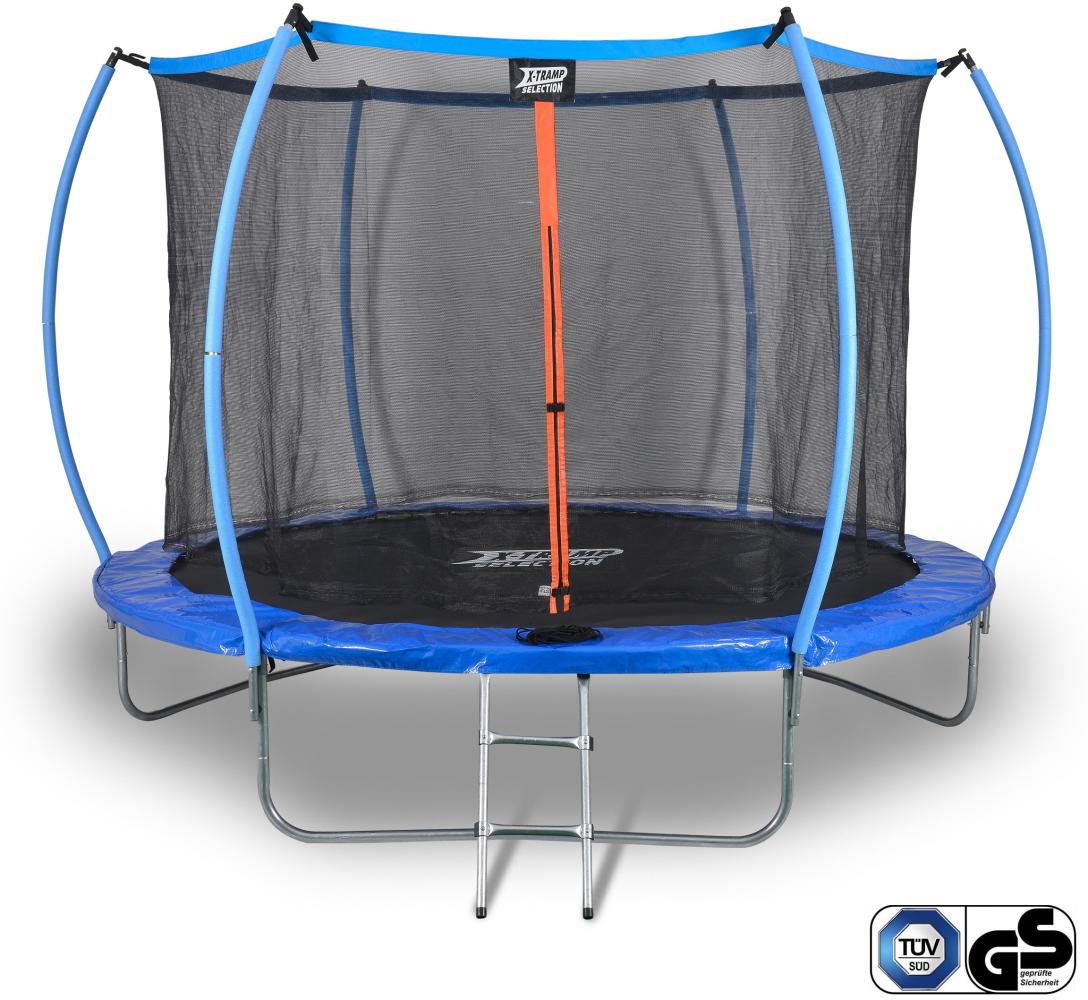 Sena Trampolin Ø 366cm Gartentrampolin für 5 Kinder oder 4 Erwachsene, Hüpf Spielgerät Bild 1