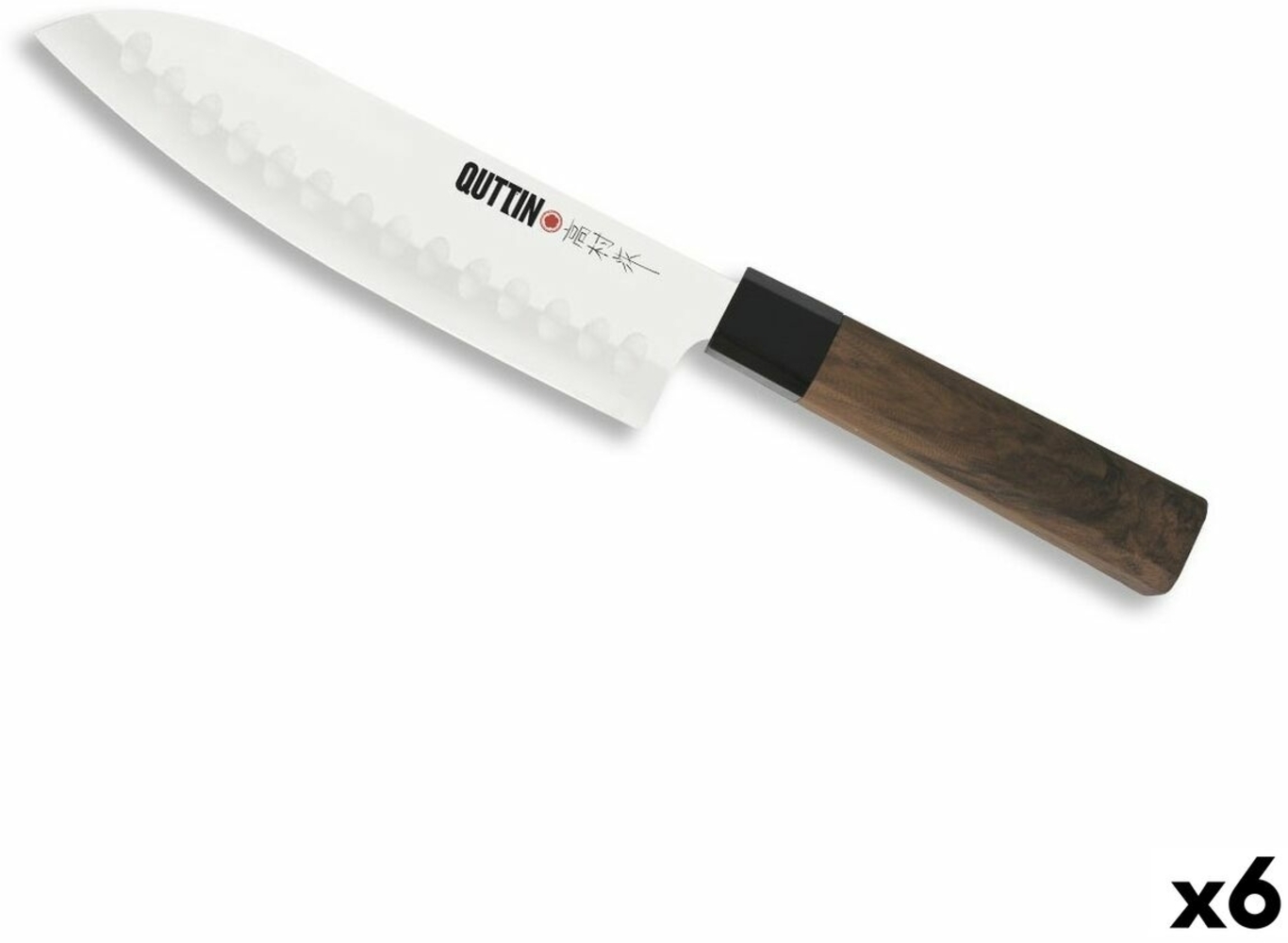 Küchenmesser Quttin Santoku Takamura 17 cm (6 Stück) Default Title Bild 1