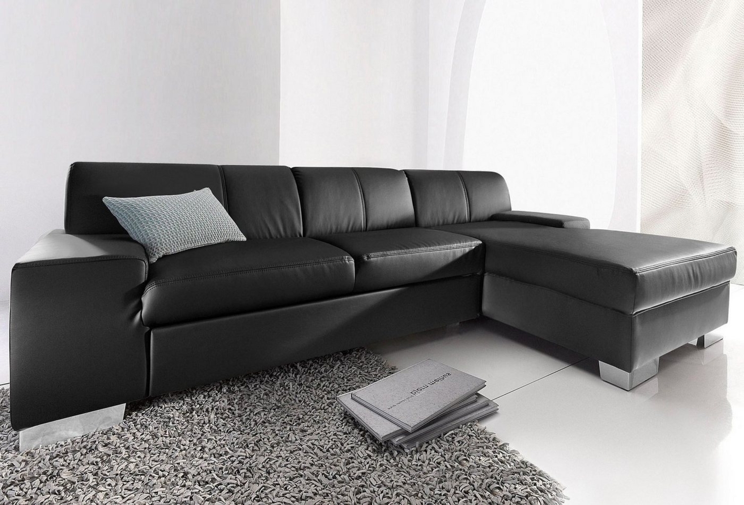 DOMO collection Ecksofa Star L-Form, wahlweise mit Bettfunktion Bild 1