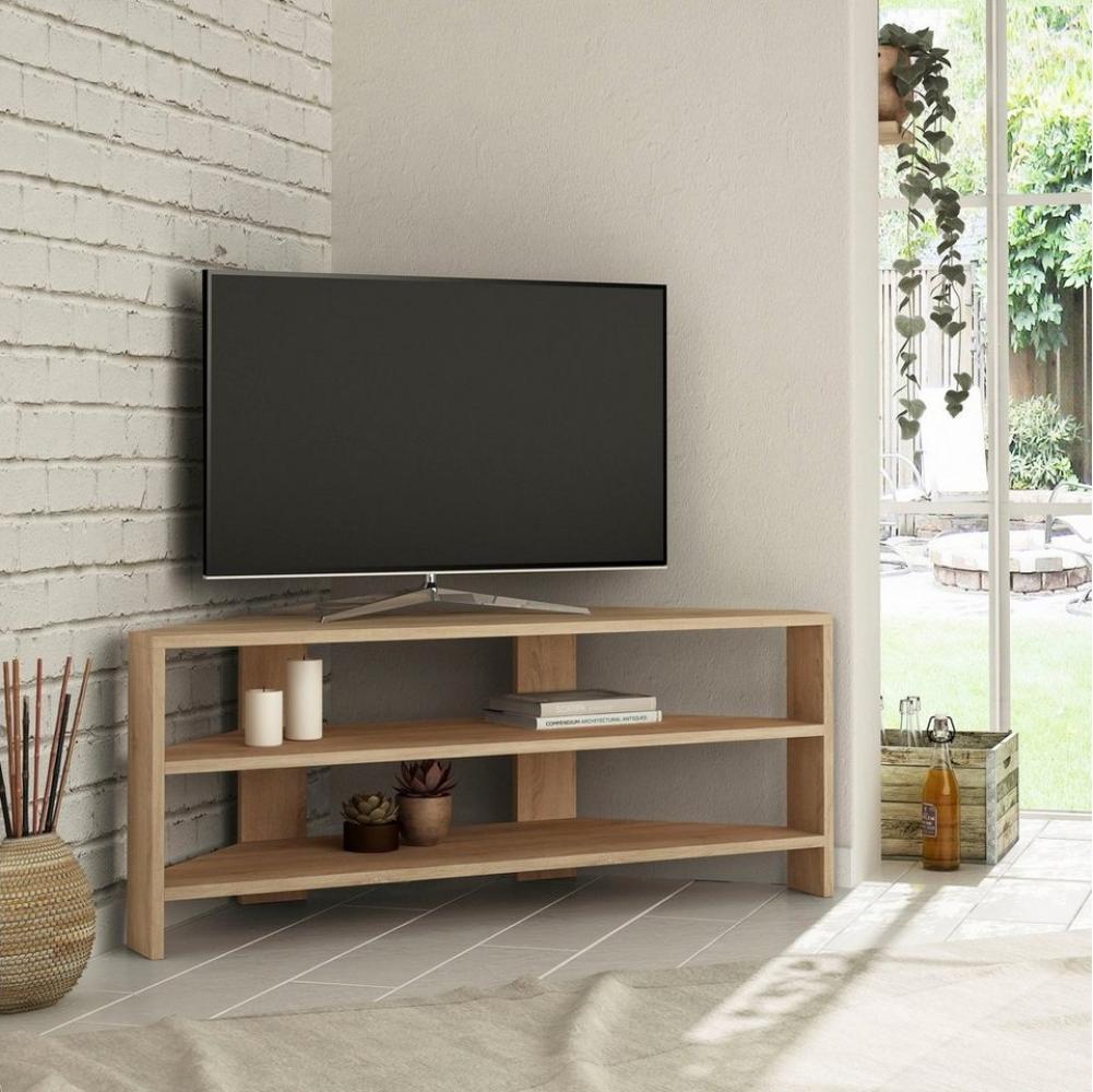 Decortie TV-Schrank Thales (1 set) Modernes Eck-Fernsehgerät Multimedia-Center, 110 x 36 x 45 cm Bild 1