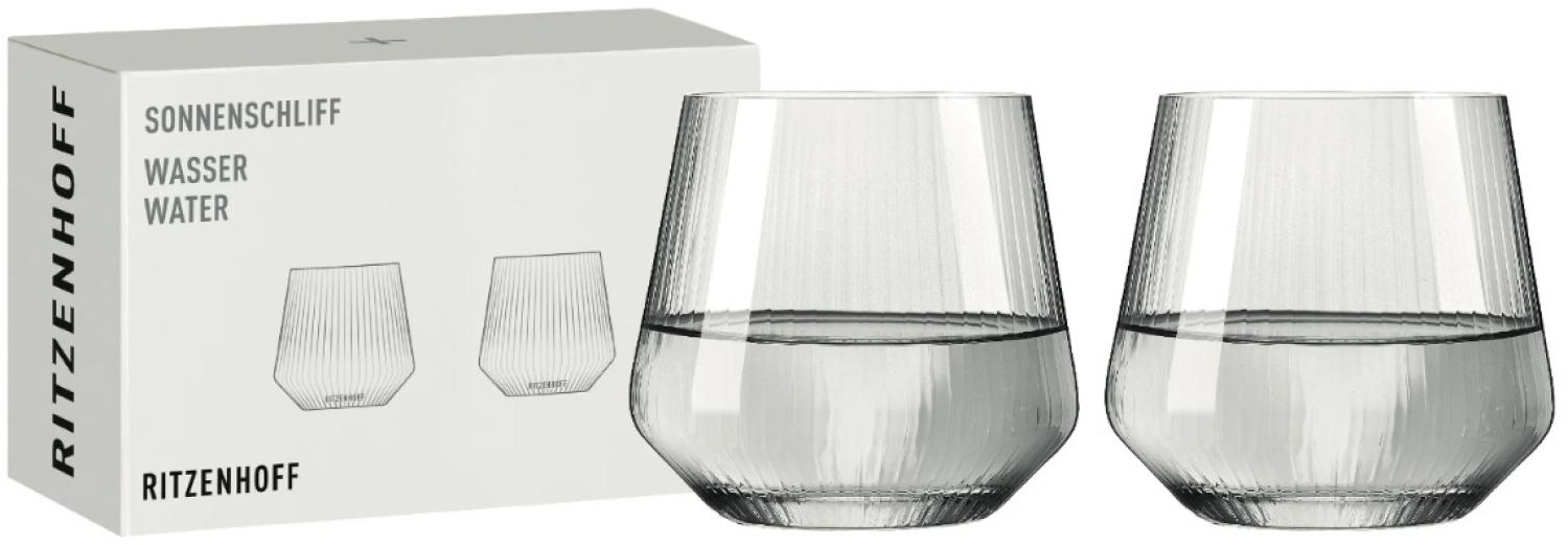 Ritzenhoff 8000001 Wasserglas-Set #1 SONNENSCHLIFF RDT 2024 in Geschenkbox Bild 1