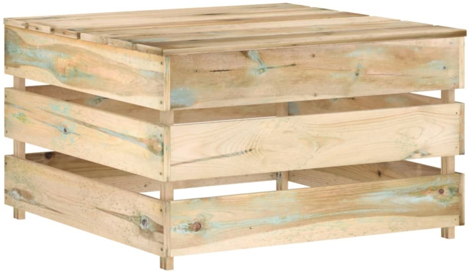 vidaXL Garten-Palettentische 2 Stk. Imprägniertes Kiefernholz 316203 Bild 1