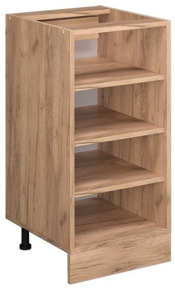 Küchenregal R-Line Goldkraft Eiche 40 cm ohne Arbeitsplatte Vicco Bild 1