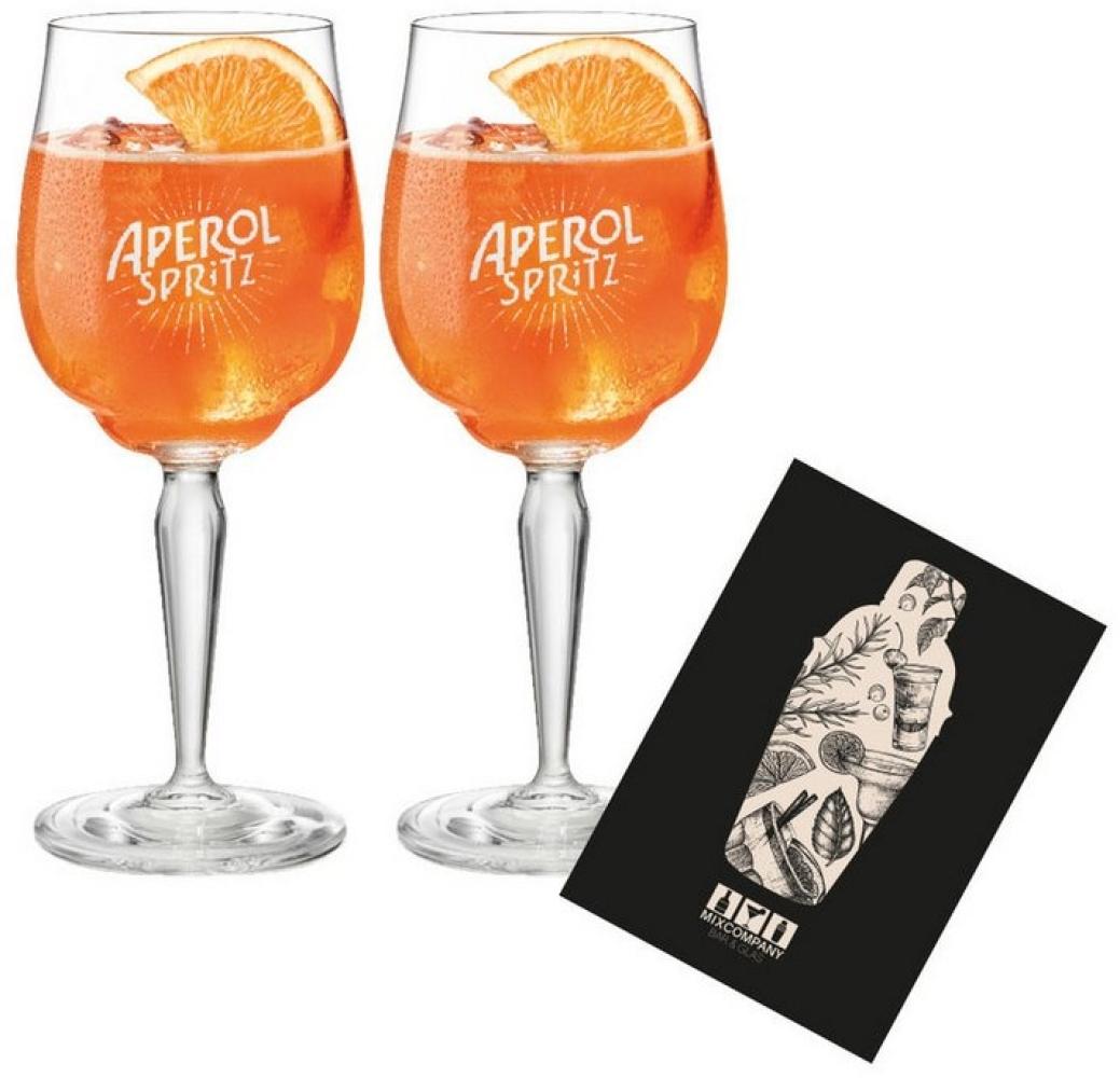 Aperol Spritz Glas 2er Set Gläser neu - 2x Weingläser / Ballonglas Bild 1