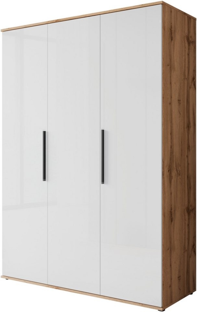 INOSIGN Kleiderschrank LAGOS Wäscheschrank, Garderobe, schwarze Griffe, Made in Europe Moderner Drehtürenschrank, FSC-zertifiziert, Schlafzimmerschrank Bild 1