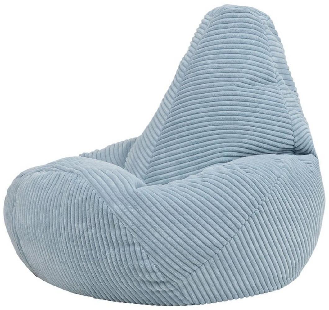 icon Sitzsack Sitzsack Sessel aus Cord Flauschig für Kinder „Dalton", 69x59x65cm, Made in Germany, für Kinderzimmer Bild 1