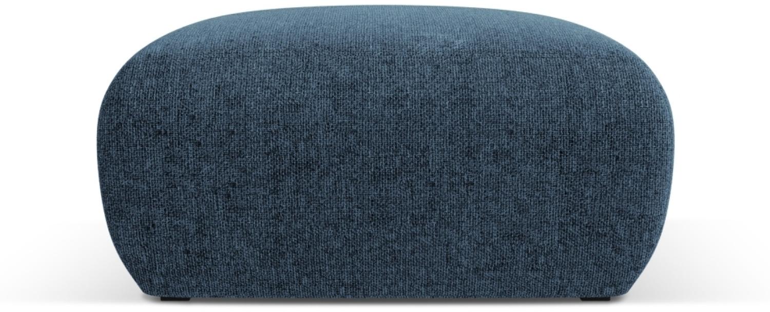 Micadoni Boucle Hocker Molino Medium Chenille Königsblau Bild 1