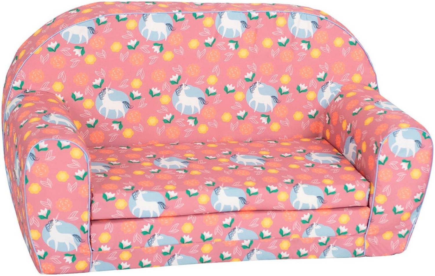 Knorrtoys® Sofa Einhorn pink, für Kinder, Made in Europe Bild 1