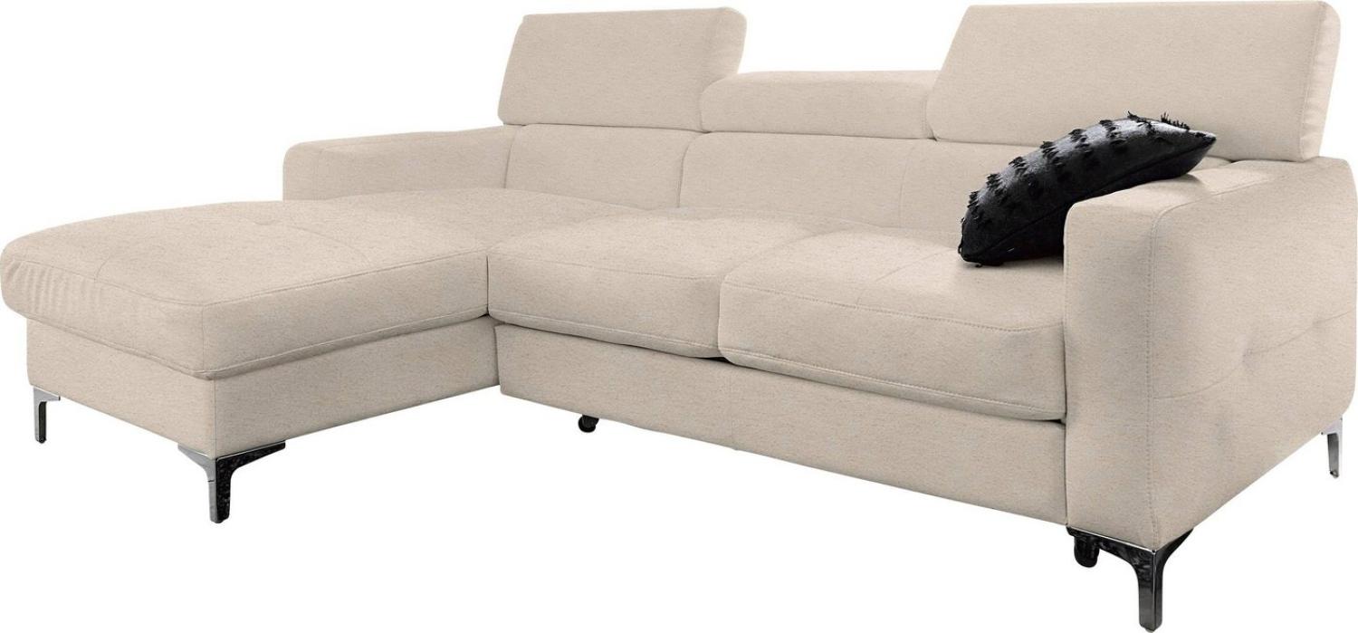 COTTA Ecksofa Sammy L-Form, wahlweise mit Bettfunktion Bild 1