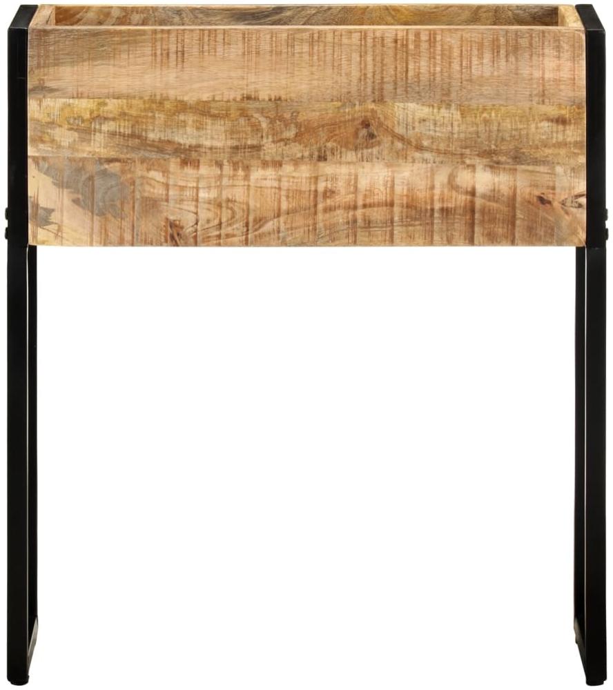 vidaXL Pflanzkübel 60x20x68 cm Raues Mangoholz 321941 Bild 1
