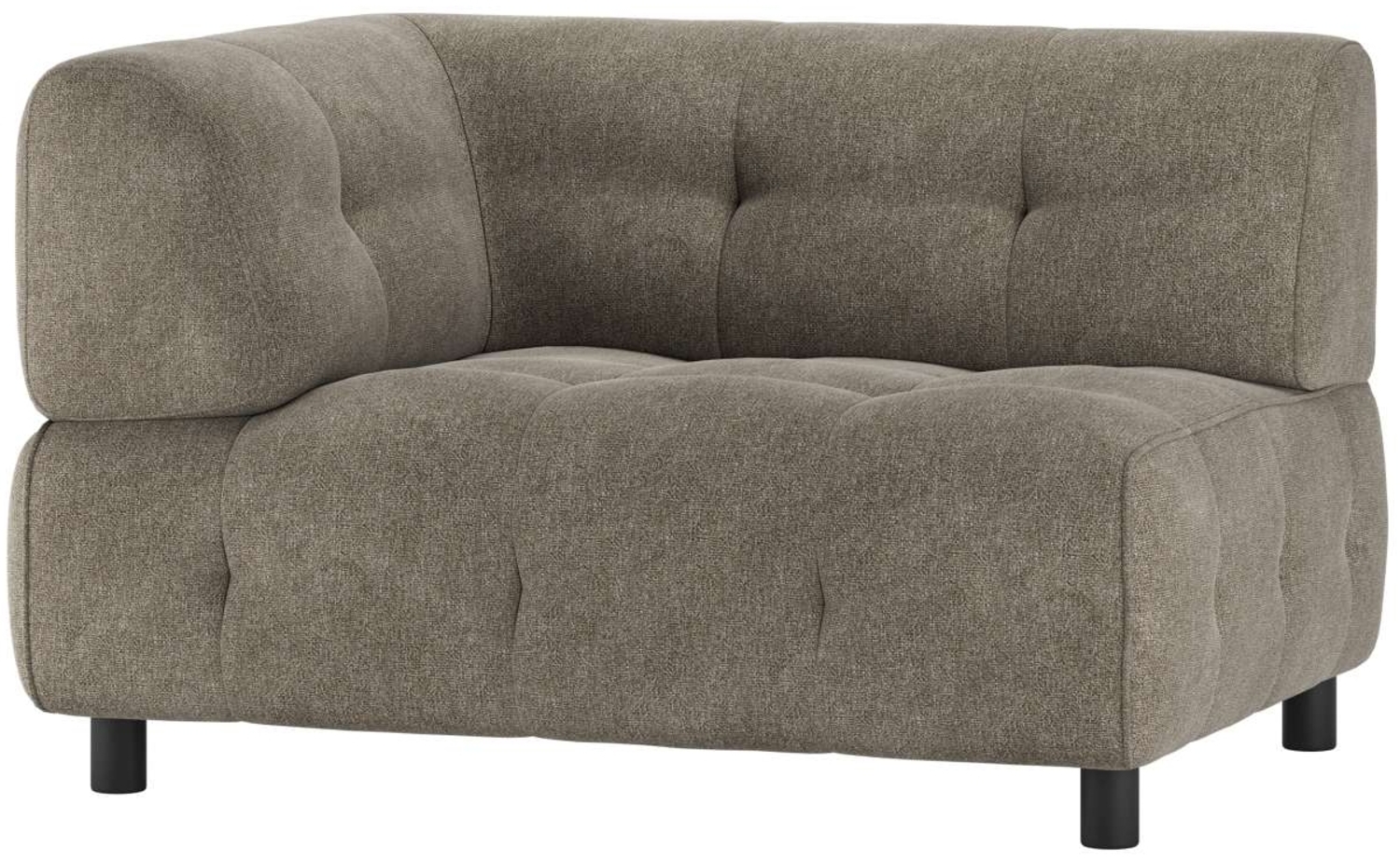 Modulsofa Louis aus Flachgewebe Links, Grün Bild 1