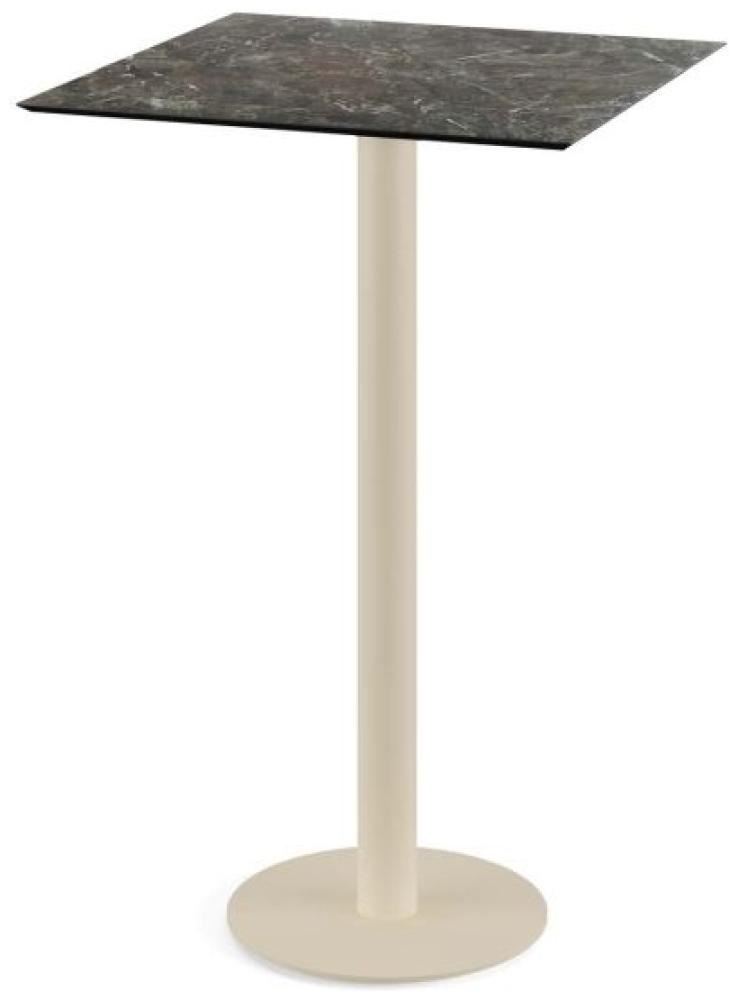 Urban Stehtisch Sand Gestell + Galaxy Marble Hpl 70X70 Cm Bild 1