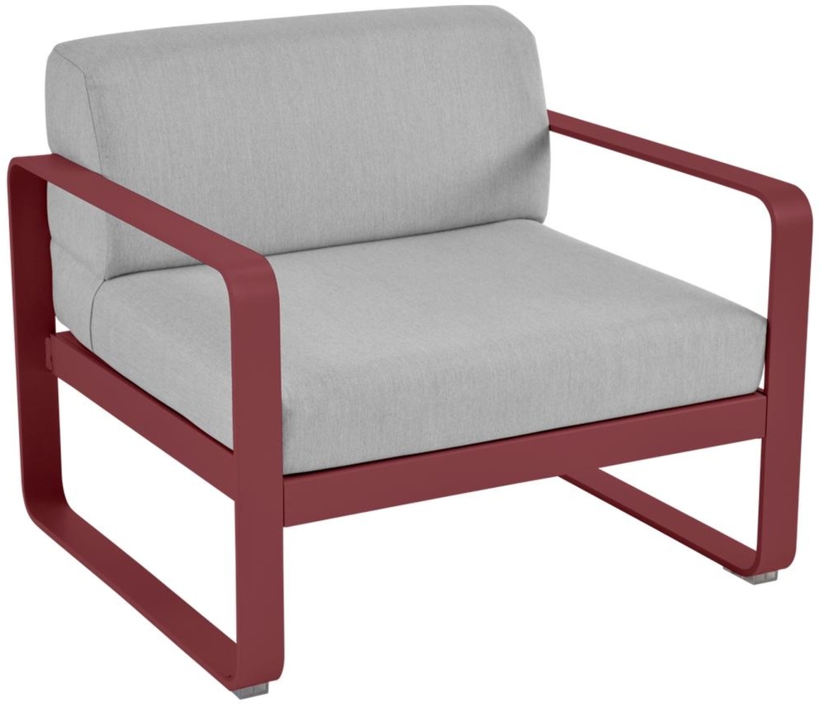 Bellevie Lounge-Sessel Outdoor 43 Chili 79 Flanellgrau Bild 1