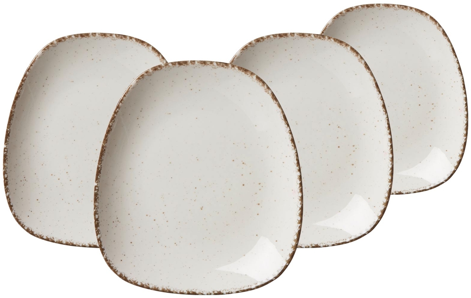 Ritzenhoff & Breker Casa Dessertteller 22,5 x 20 cm 4er Set beige - DS Bild 1