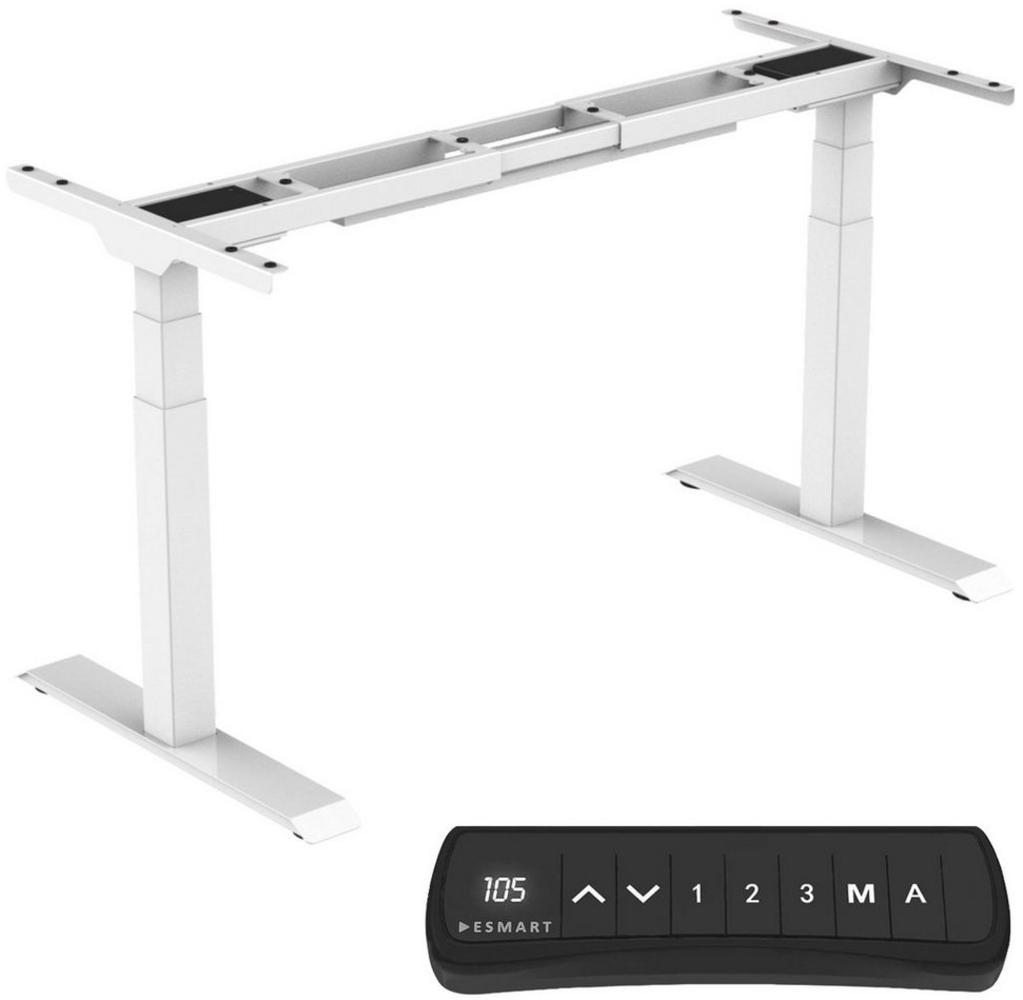 ESMART Schreibtisch ESMART Germany, Höhe: 58 - 123 cm Bild 1