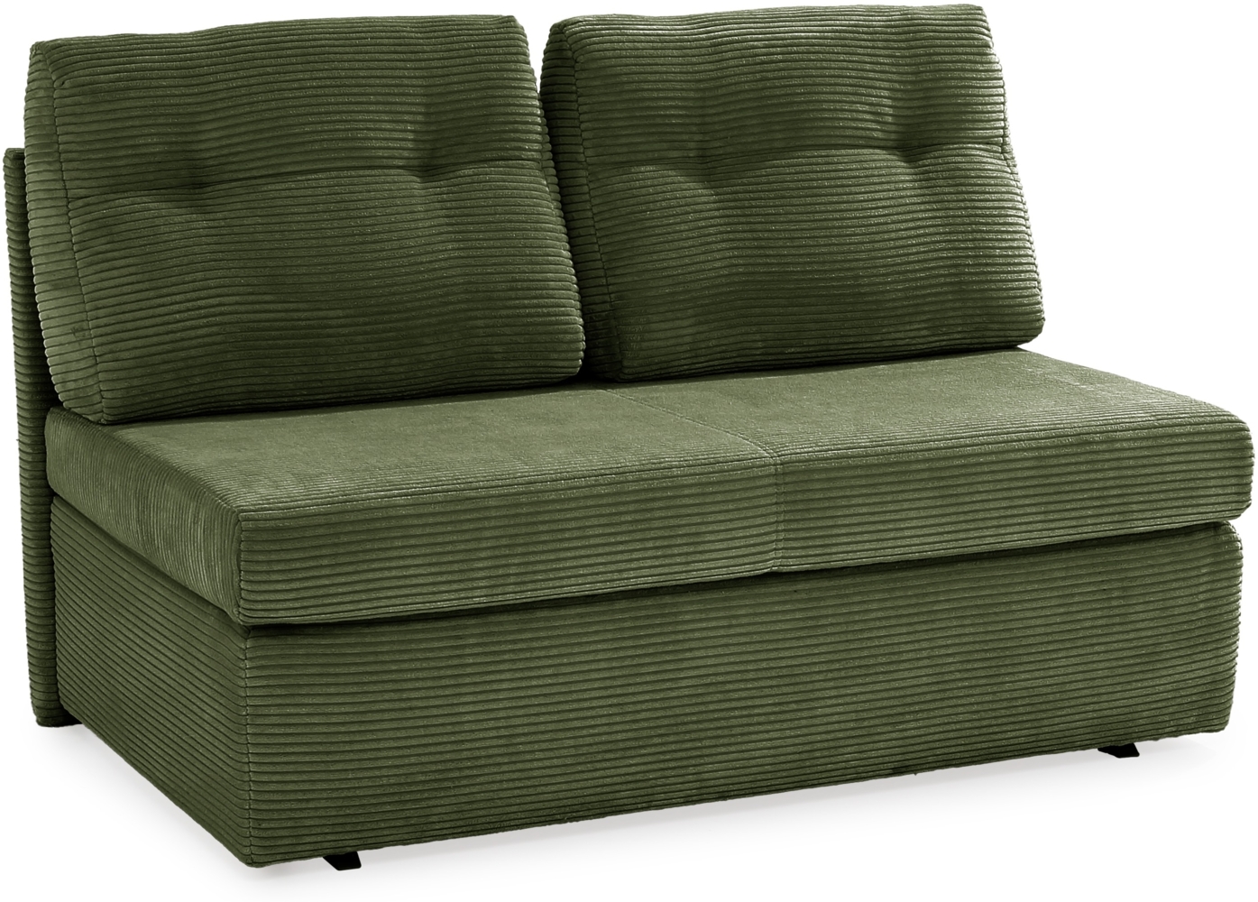 Job 'Torben' Funktionssofa, Cord grün Bild 1