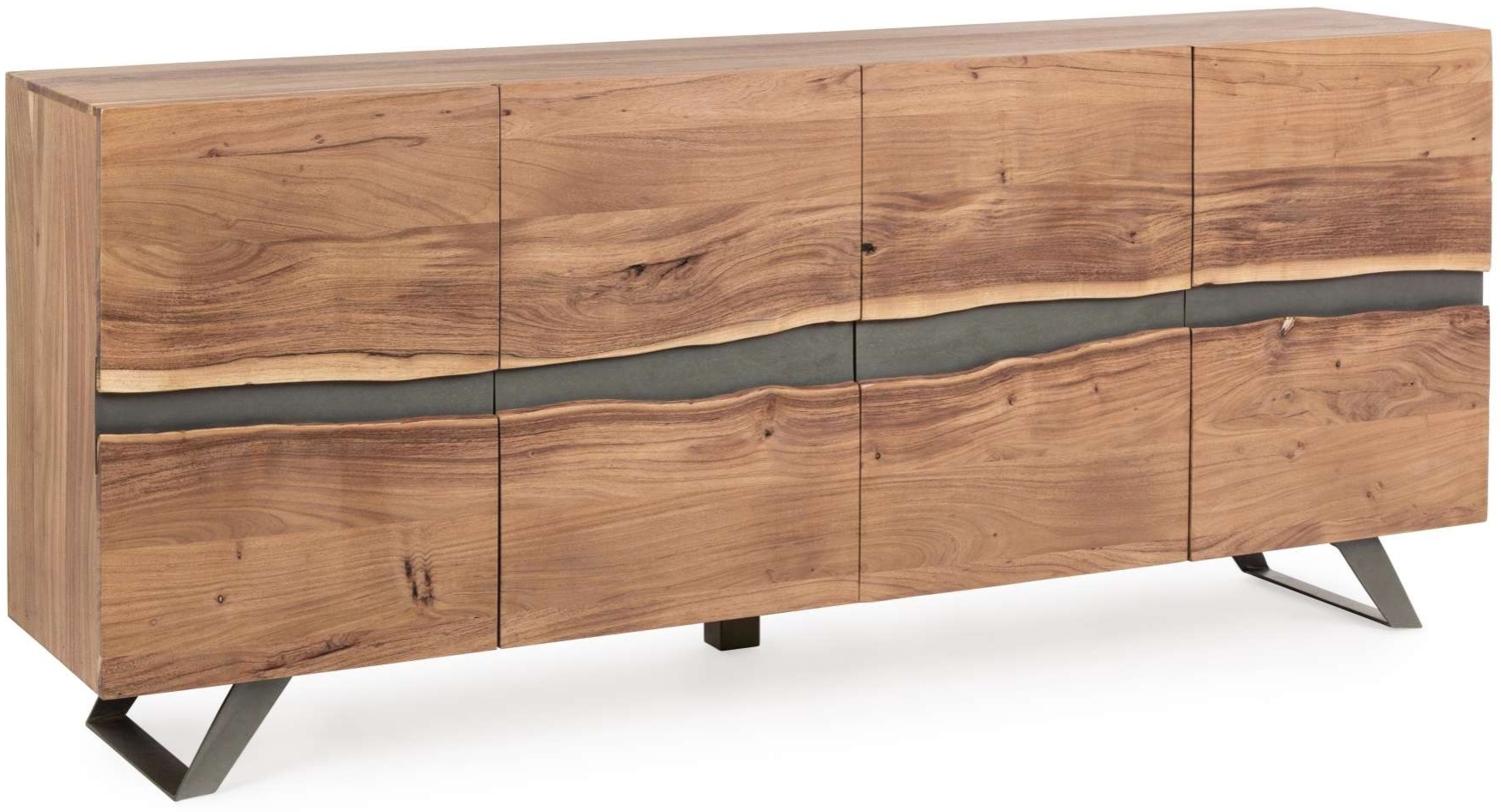 Sideboard Aron aus Akazienholz, 198 cm Bild 1