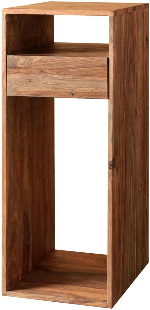 Konsole IMPHAL in teak, T35 x B35 x H85 cm Bild 1