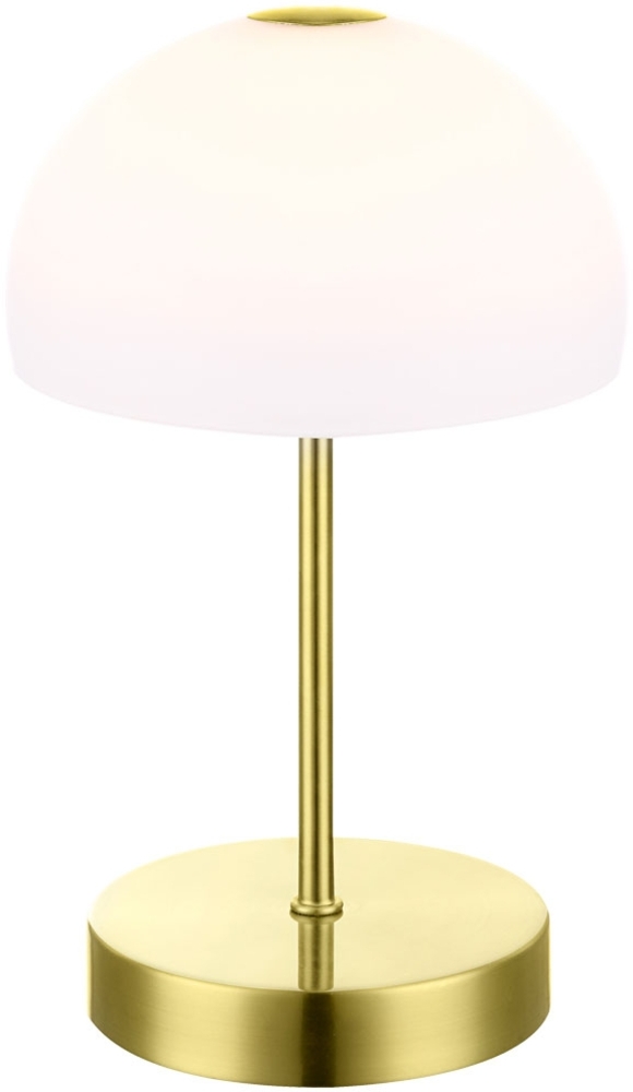 LED Tischleuchte, Touch on/off, Glas opal, SNOWFLAKE Bild 1