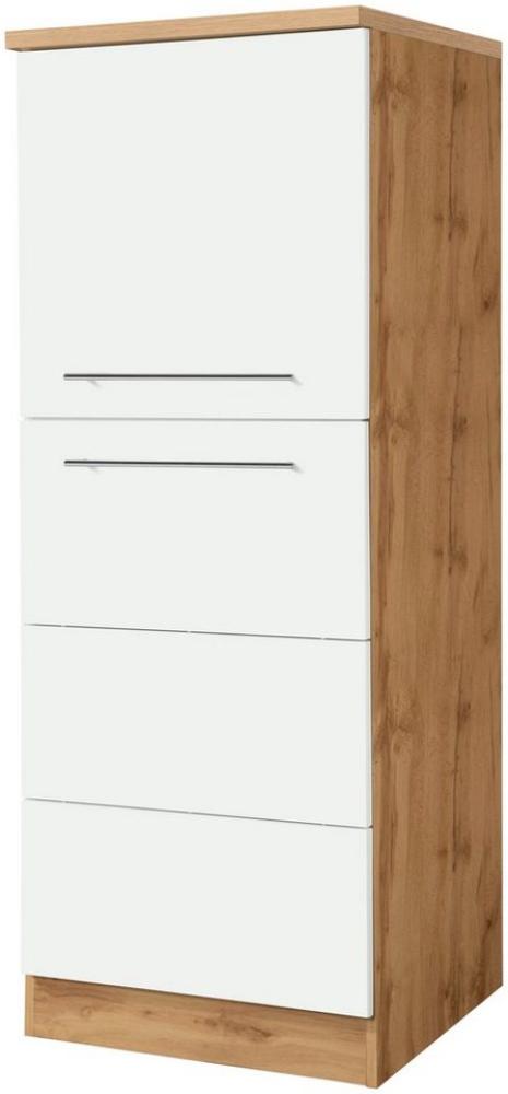 KOCHSTATION Seitenschrank KS-Wien Breite 60 cm, Höhe 165 cm, Türanschlag wechselbar Bild 1