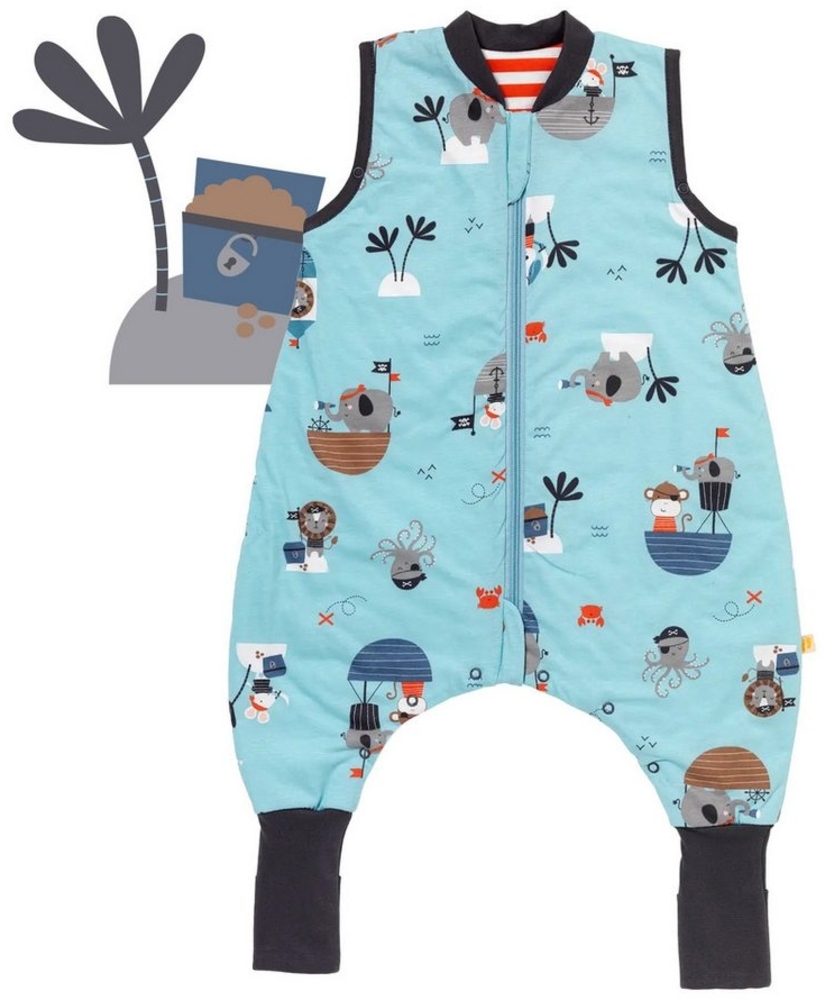 Schlummersack Kinderschlafsack Schlafsack mit Füßen und umklappbaren Bündchen, 1.0 Tog OEKO-TEX Bild 1
