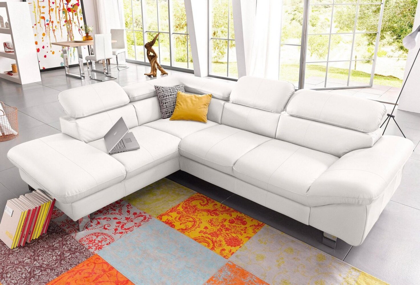 COTTA Ecksofa Driver L-Form, mit Kopfteilverstellung, wahlweise mit Bettfunktion Bild 1