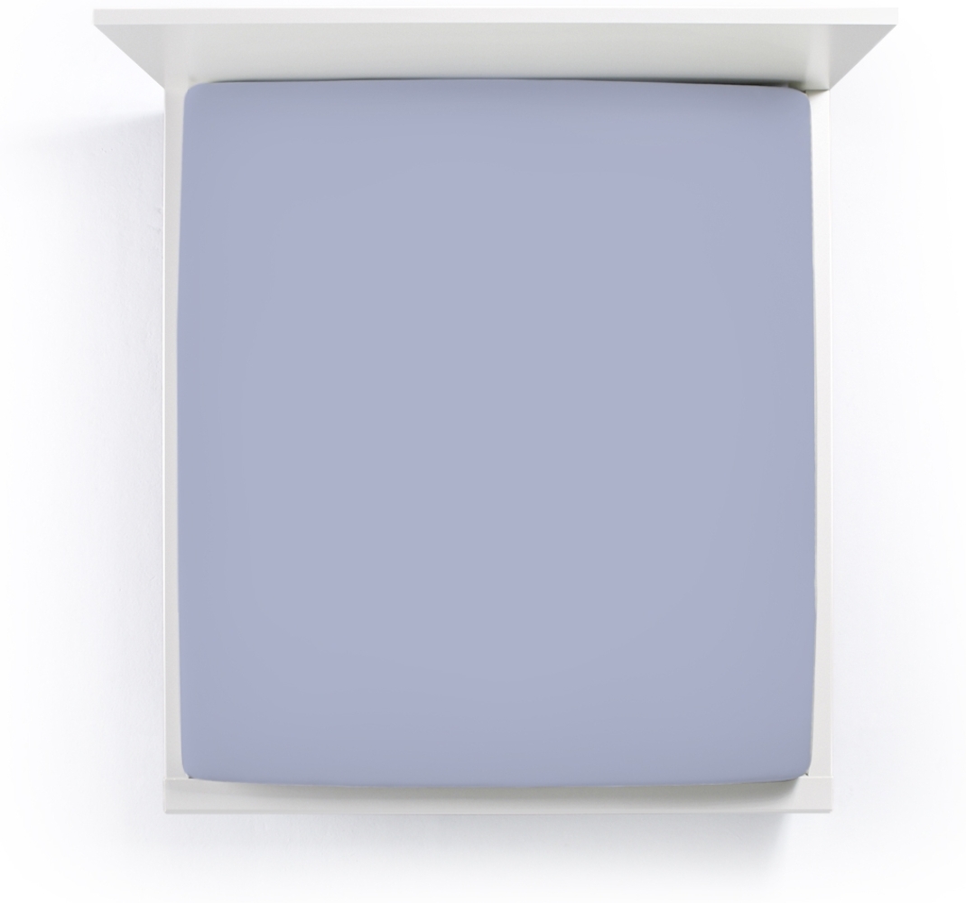 Formesse Bella Gracia Spannbetttuch 200x220 - 200x240 cm 0211 Jeansblau Bild 1