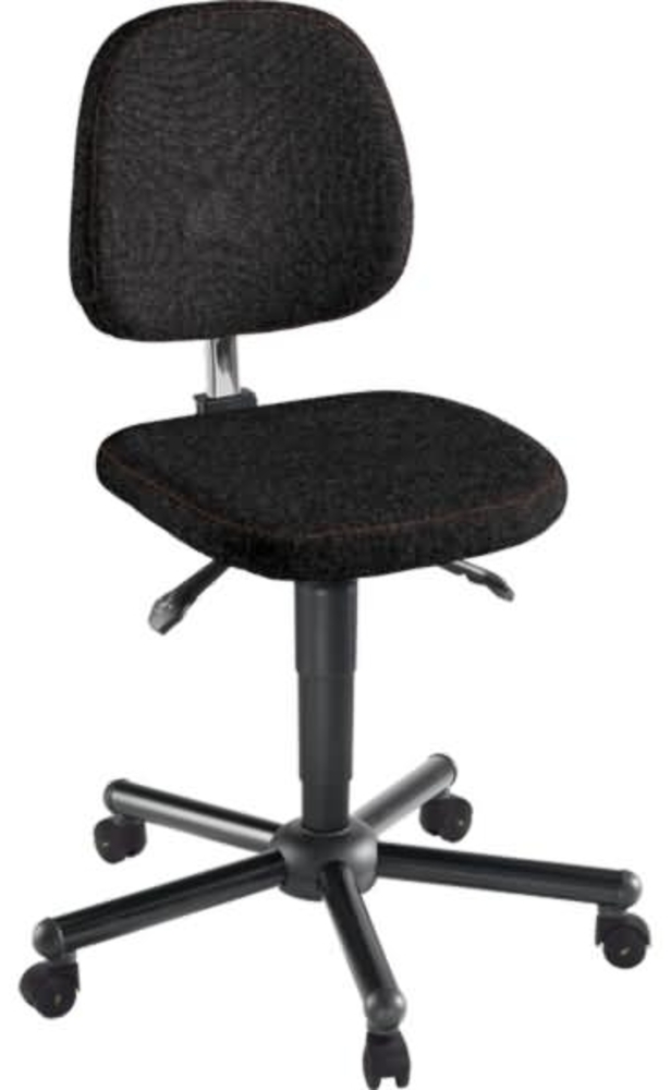 meychair Drehstuhl 11374 W19-25-TR-ST ESD XXL 250kg schwarz Bild 1