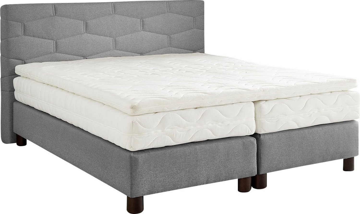 Westfalia Schlafkomfort Boxspringbett, wahlweise mit Topper Bild 1