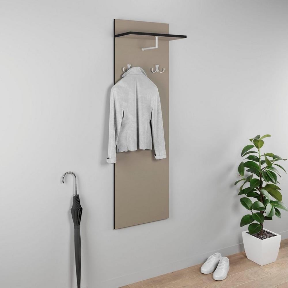 INOSIGN Garderobenpaneel Paris (1 St), Wandgarderobe mit Doppelhaken und Kleiderstange (B/T/H): 40/21,5/130cm Bild 1