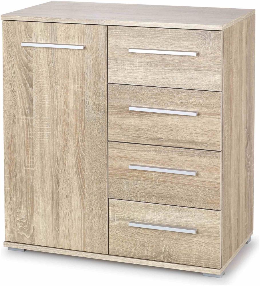 99rooms LIMA KM-2 Kommode 77x40x82 cm Beige Bild 1