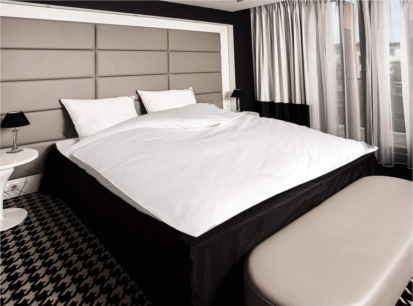 Mayaadi-Home HS57 Ballonbett Baumwolle 70% Daunen 30% Federn Weiß 135x200 cm 2600 Gramm Bild 1